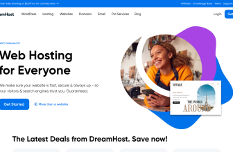 Dreamhost web hosting review 2026