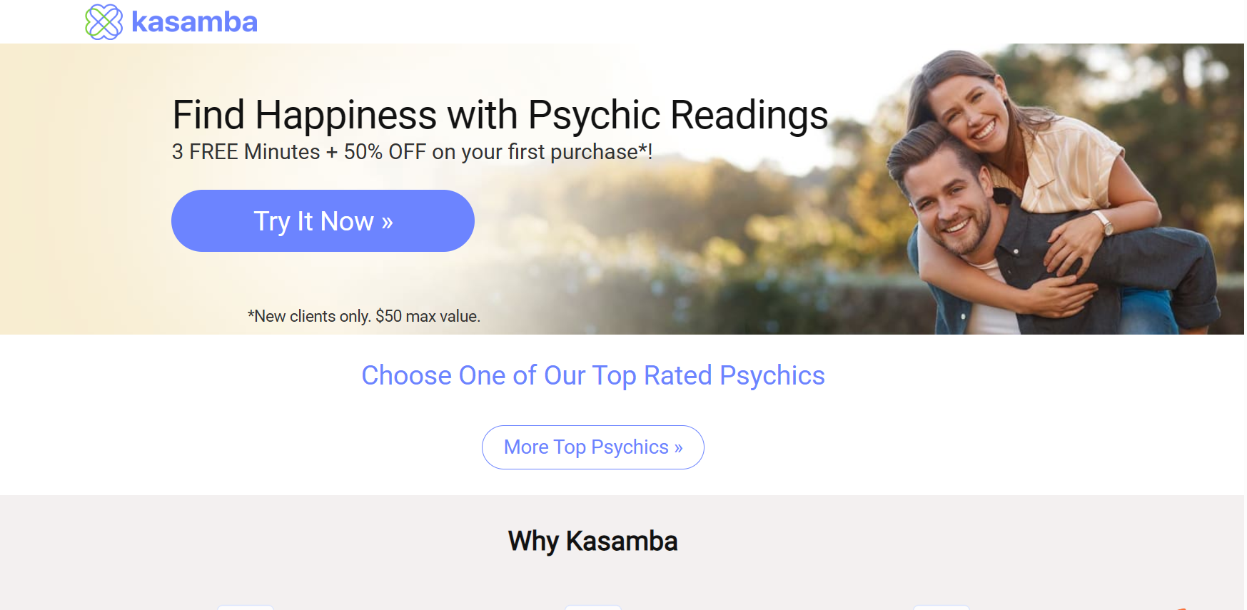Kasamba Psychic Reading Review 2026